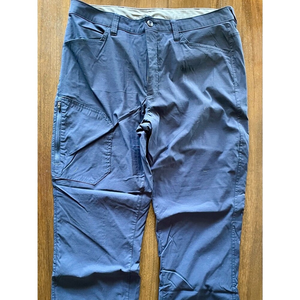 Eddie Bauer Navy Fleece Lined Tech Pants – Size 38x30